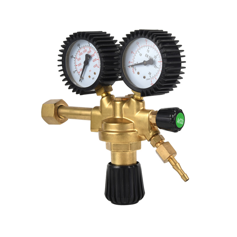 Bộ điều chỉnh đồng thau carbon Dioxide CO2 Tiêu chuẩn Ý (Xiaogalao)