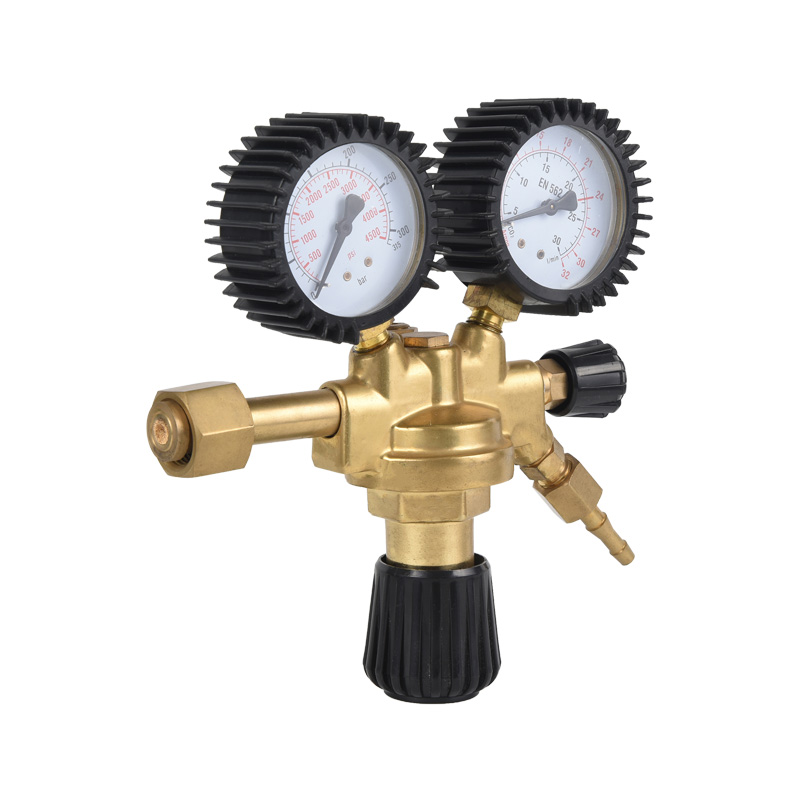 Bộ điều chỉnh đồng thau carbon Dioxide CO2 Tiêu chuẩn Ý (Xiaogalao)