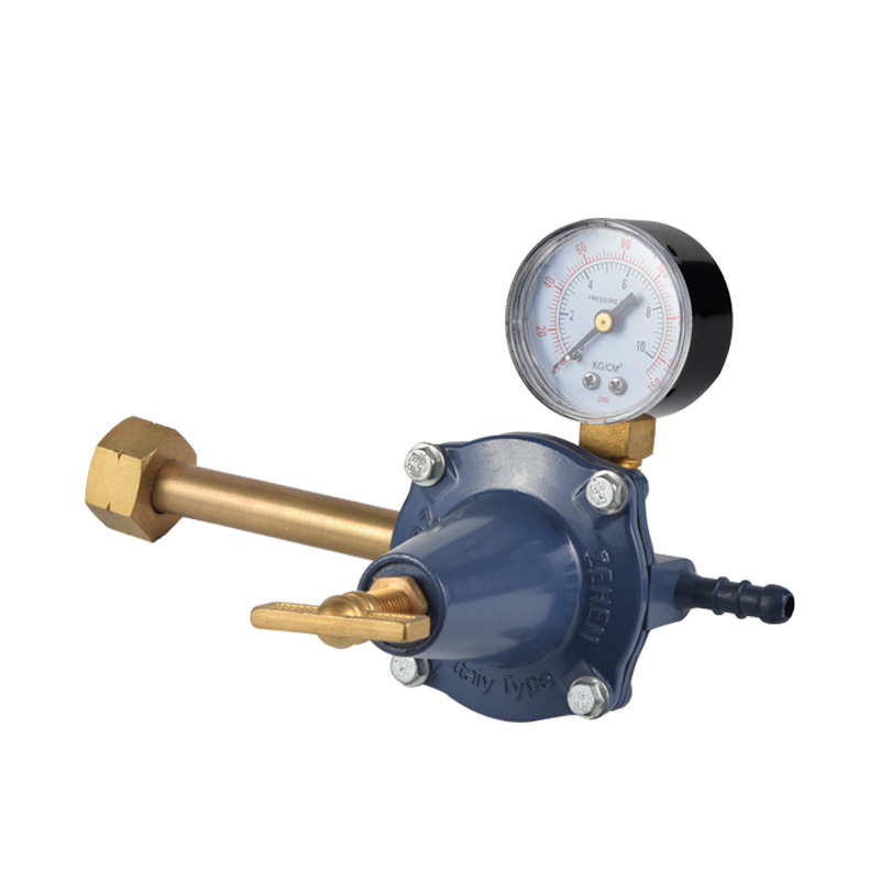 Bộ điều chỉnh khí propane thân kẽm Mô hình tiêu chuẩn khác nhau cho kết nối đầu vào